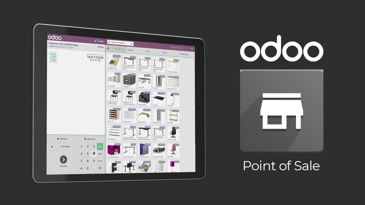 Odoo • Image and Text